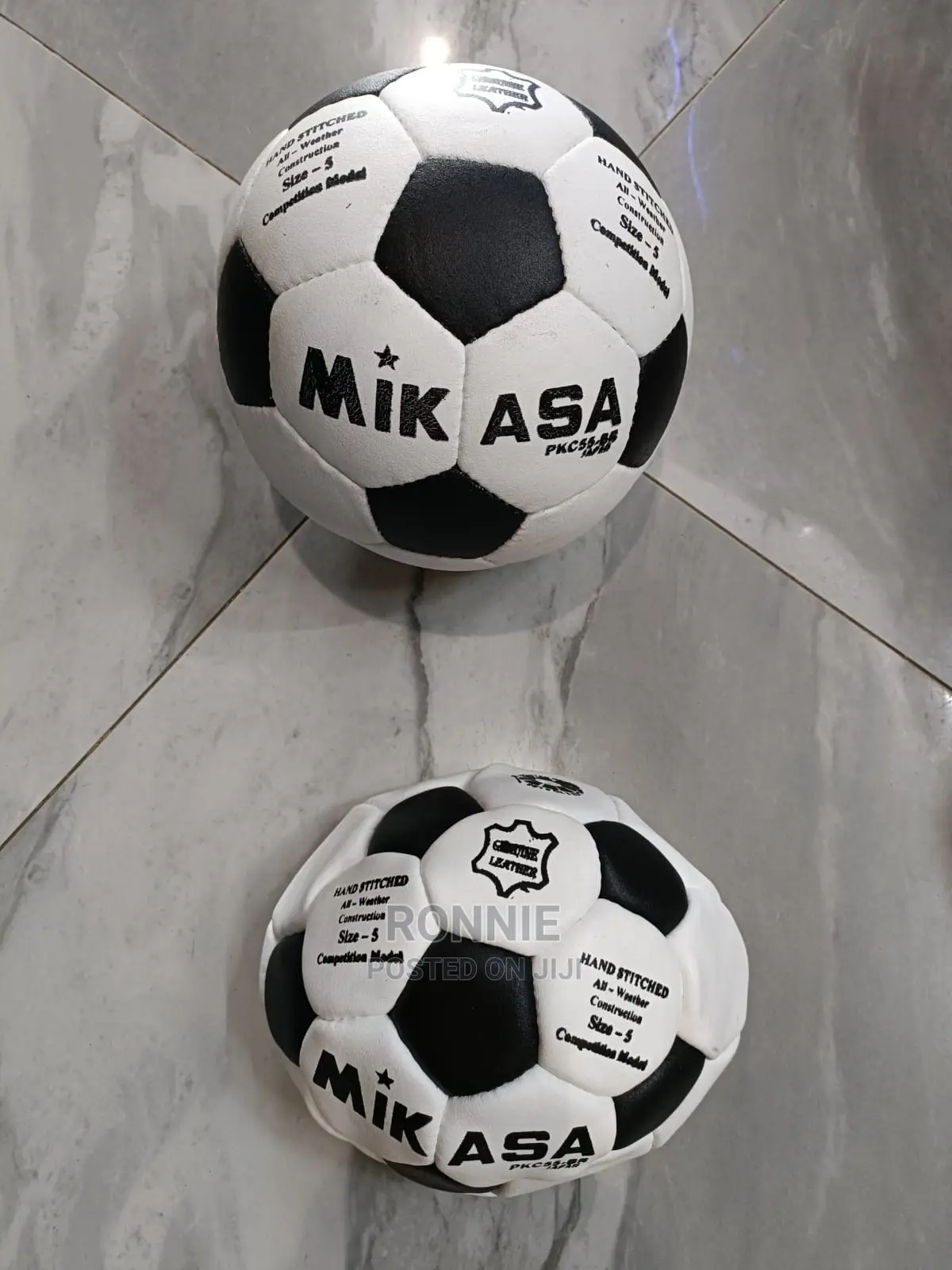 Mikasa Football Made in Kenya Pure Leather
