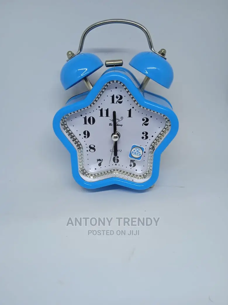 Twin Bell Quartz Analog Alarm Clock, Loud Alarm
