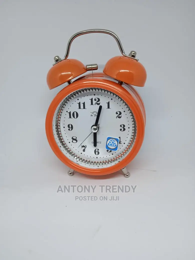 "Silent Sweep" Twin Bell Alarm Clock