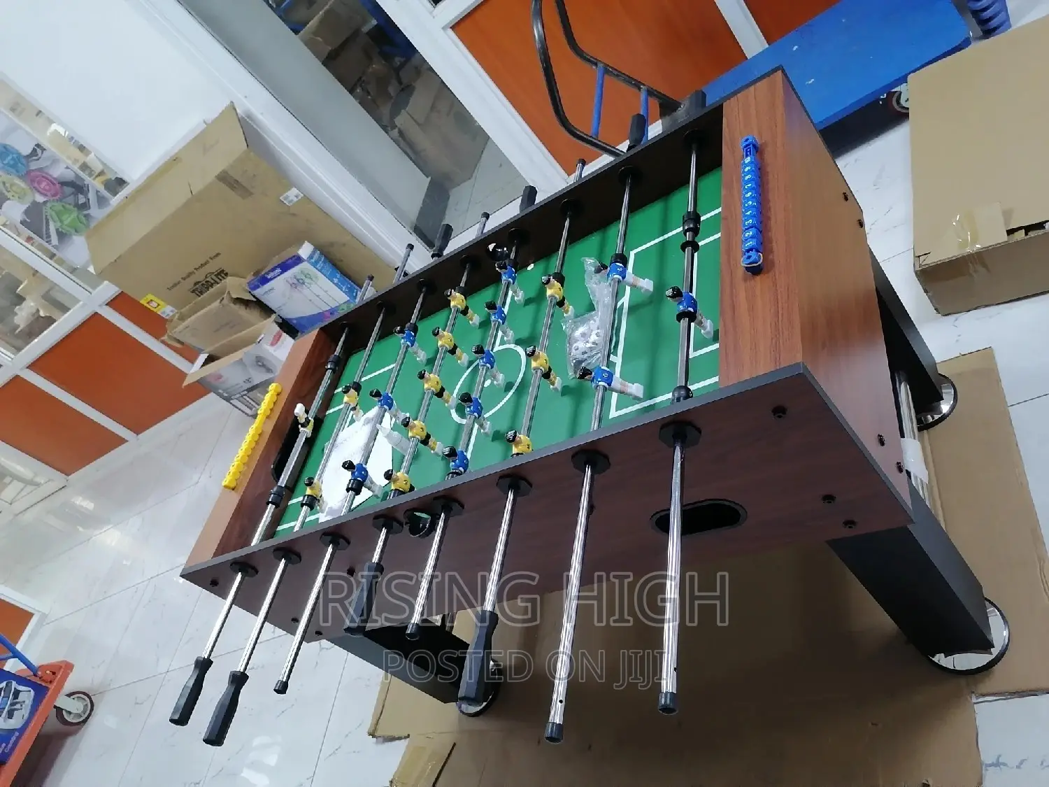 New Arrivals Foosball Tables.