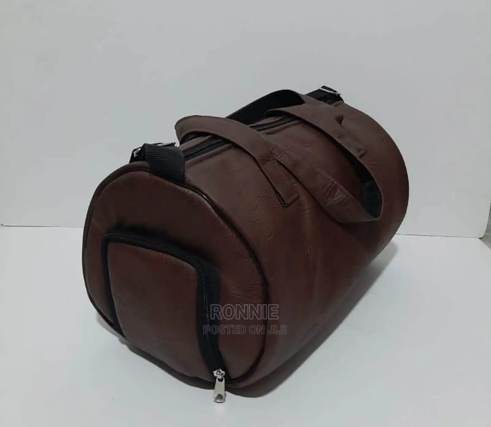 Faux Leather Travel Bag - Custom Design Made in Kenya