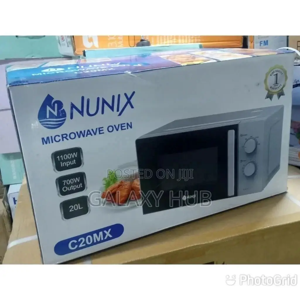 Nunix 20ltr Manual Microwave