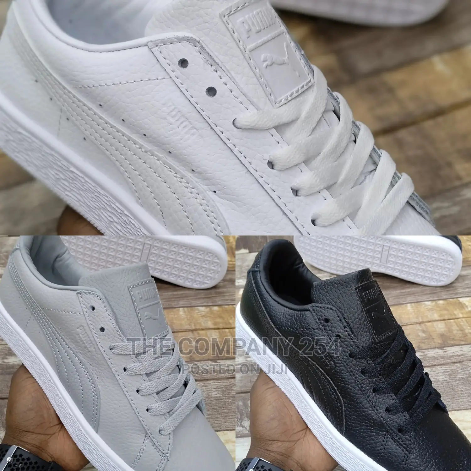 Puma Basket Restocked  
Sizes 40-45 at 3500