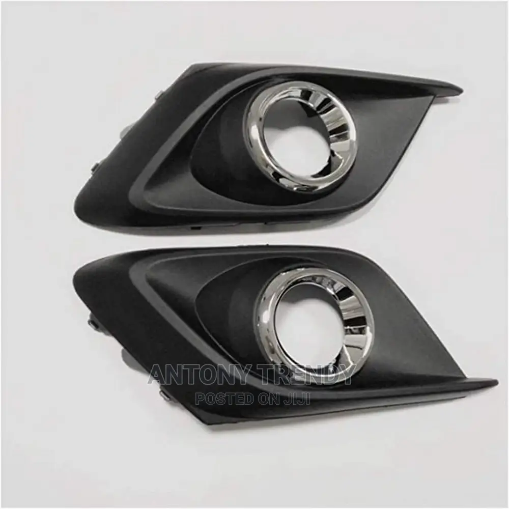Axela Fog Cover, Chrome Front Fog Light Cover Trim Eyebrow