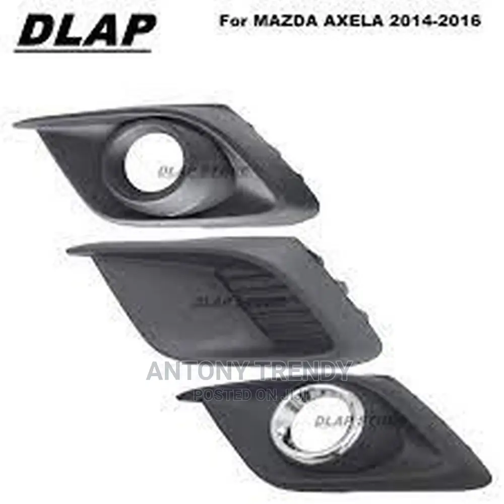 1pcs Skin Line Left Side Front Fog Lamp Cover With Hole Fog