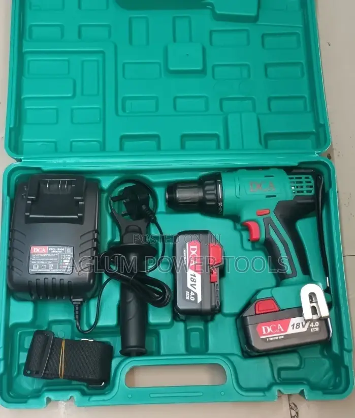 Dca Cordless Drill With Hammer 18v