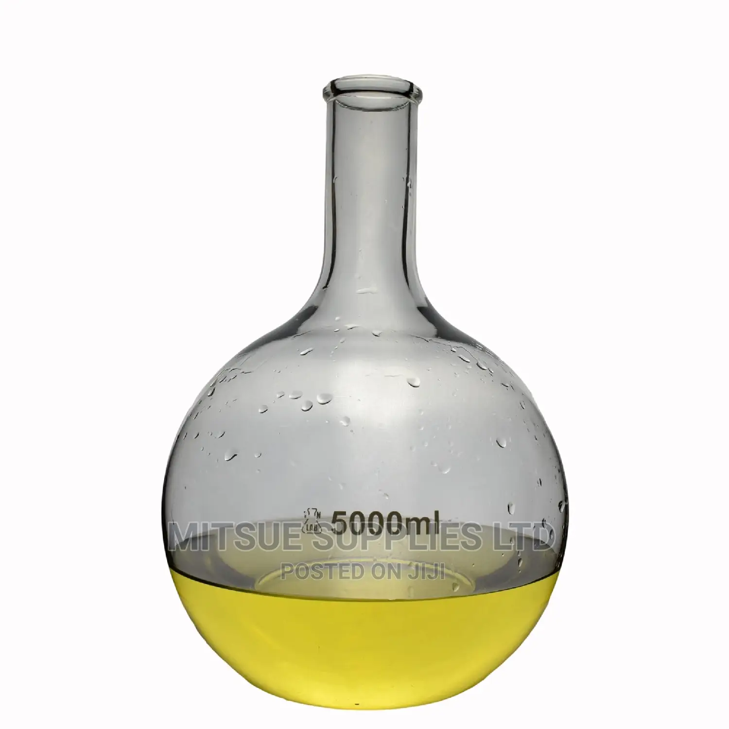 Flask Boiling - Flat Bottomed Flask 5000ml Borosil