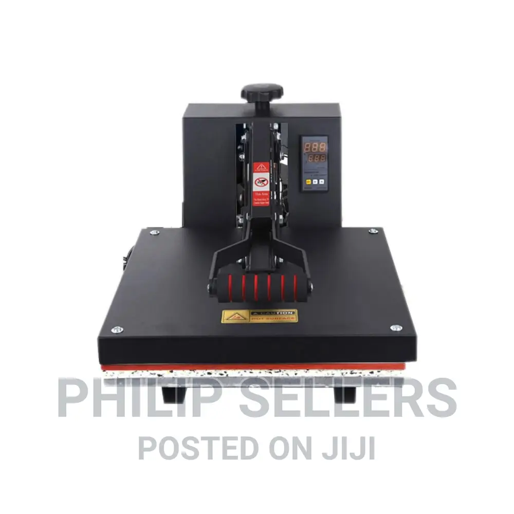 Heat Press Machine for T Shirt, 15×15 Inch, Black