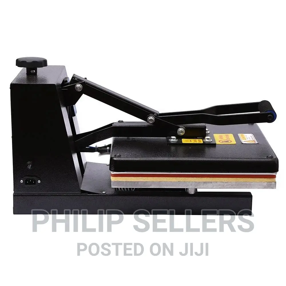 Heat Press Machine for T Shirt, 15×15 Inch, Black
