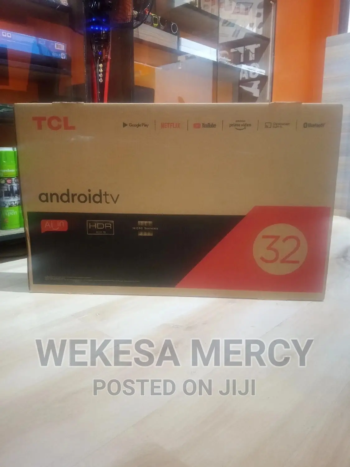 32s65a TCL 32 Inch Android Smart Full Hd Frameless Tv