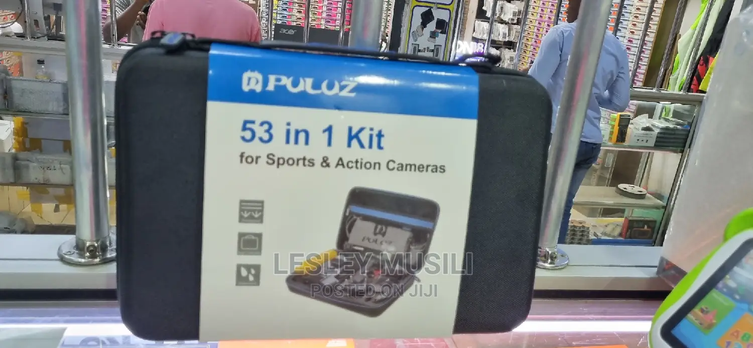 Puluz 53 in 1 for Sports and Action Cameras