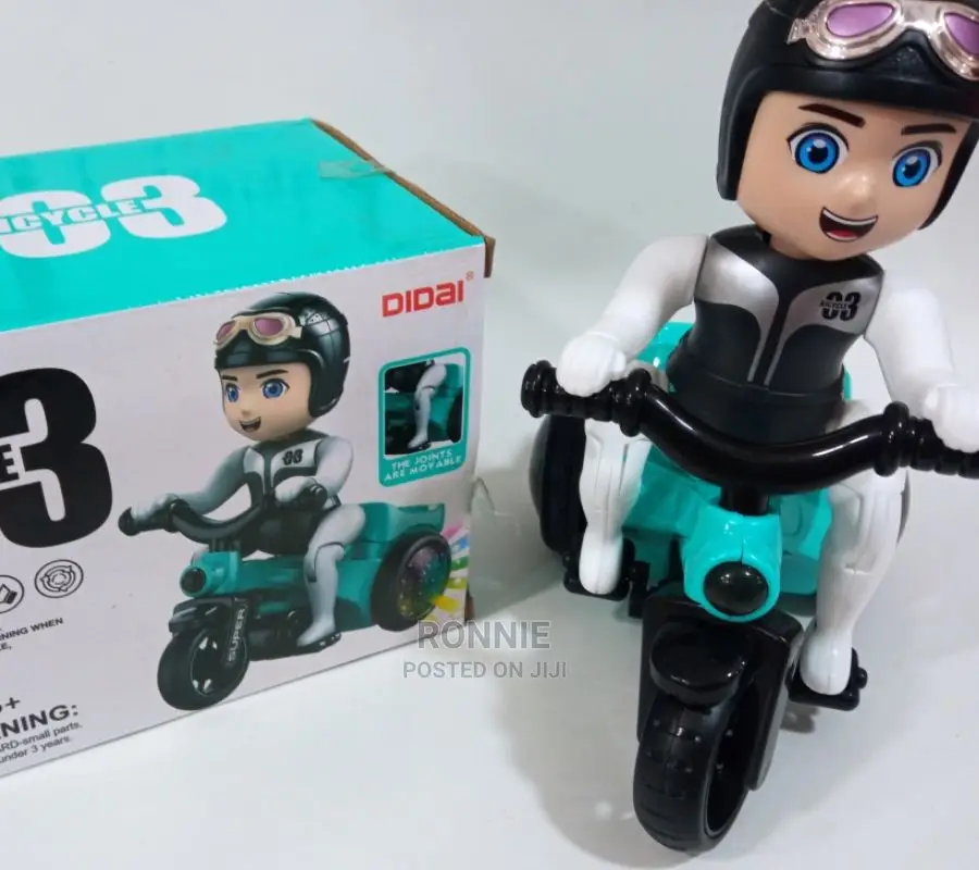 Durable Kid Cycling Boy Toy Carrier Light Effects Sound