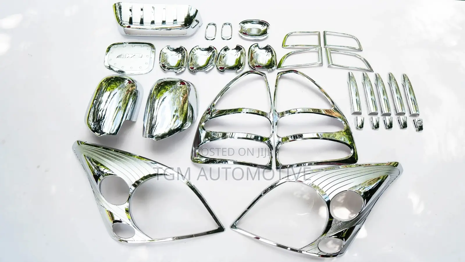 Chrome Body Kit for Prado 120