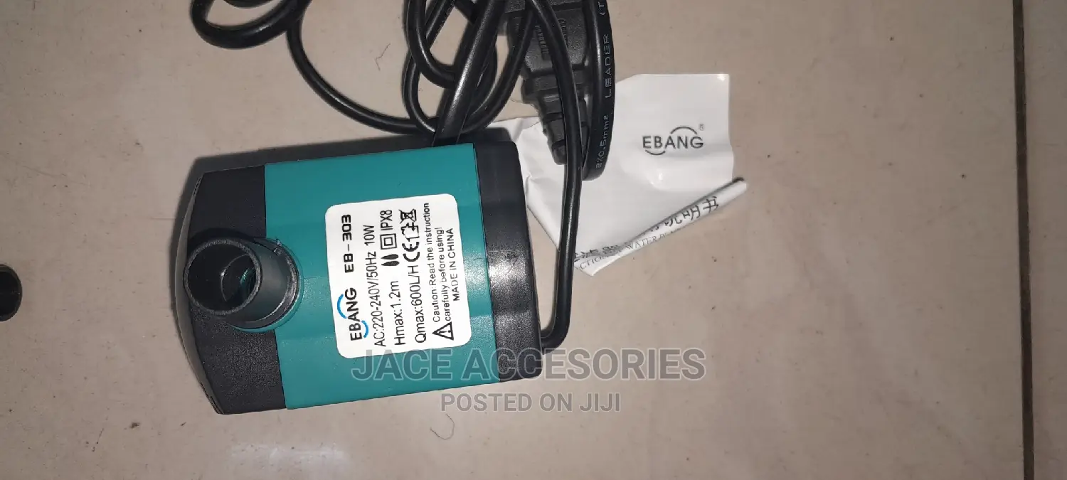 New Submersible Fountain Pump 10w