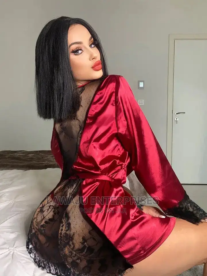 Ladies Nightgown Sexy Lace Pajamas Sexy Kimono Sleepwear