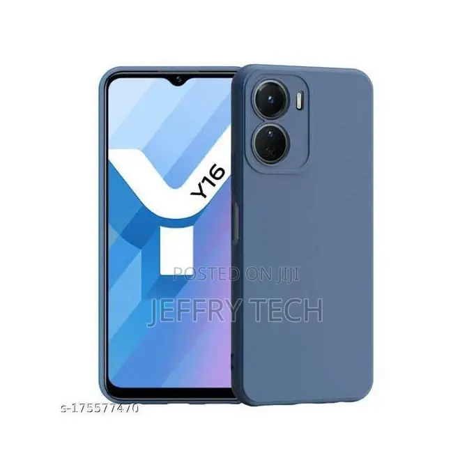 C Vivo Y16 Slim Soft Rubberised Back Cover