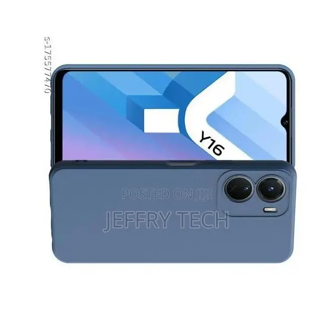 C Vivo Y16 Slim Soft Rubberised Back Cover