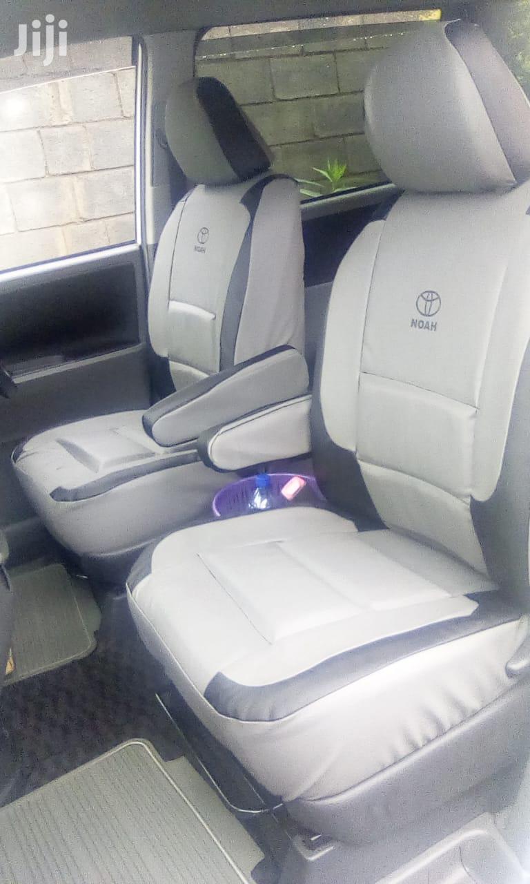 Cool Grey And Black Seat Covers