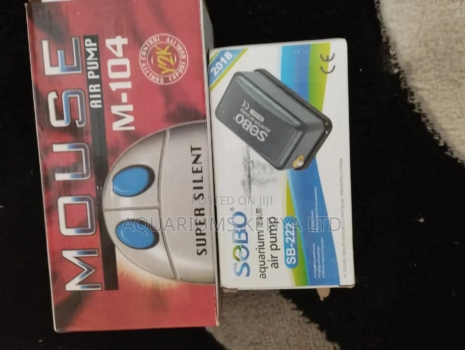 Aquarium Airpump Both One Nozzle and Two