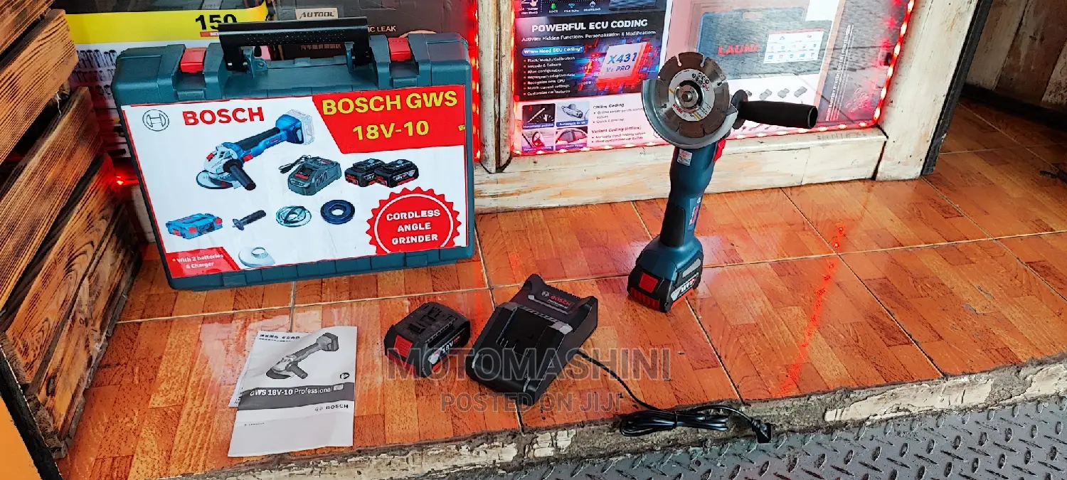 Bosch GWS 18v-10 Heavy Duty Cordless Angle Grinder