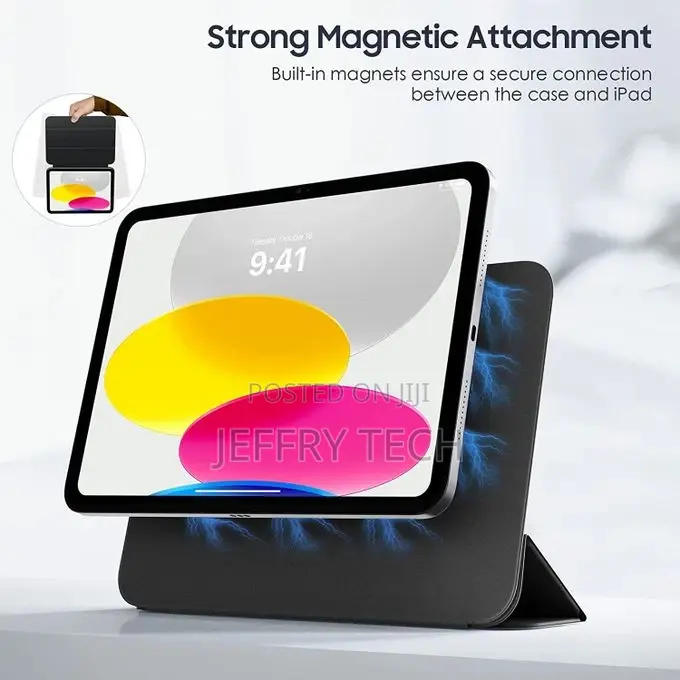 Magnetic Case for iPad 10th Generation 2022, iPad 10.9 Inch