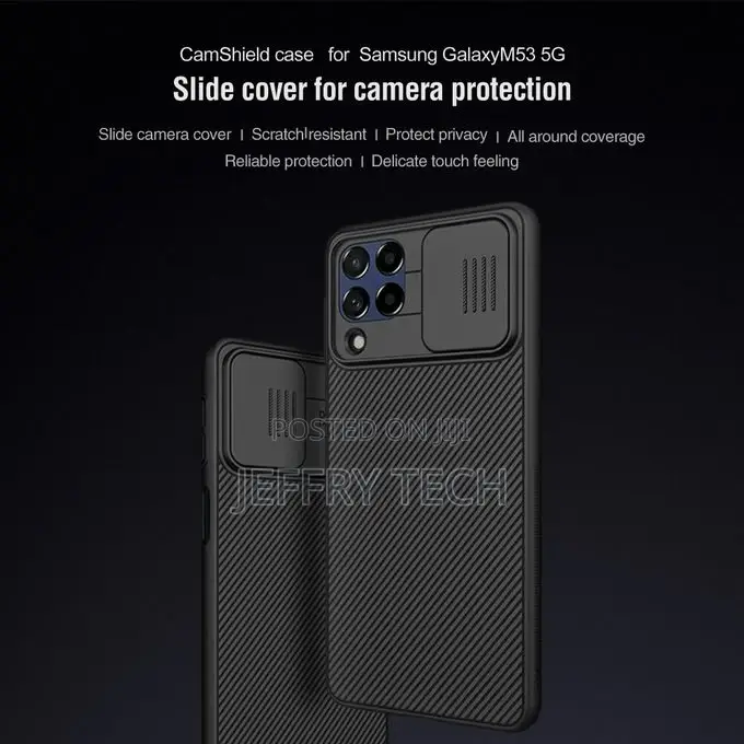 Camshield Cover Case for Samsung Galaxy M53 5G