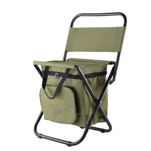 Camping Chair With Cooler Box