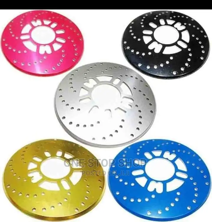 2pcs Aluminum Wheel Rotor Disc Covers Universal Fit
