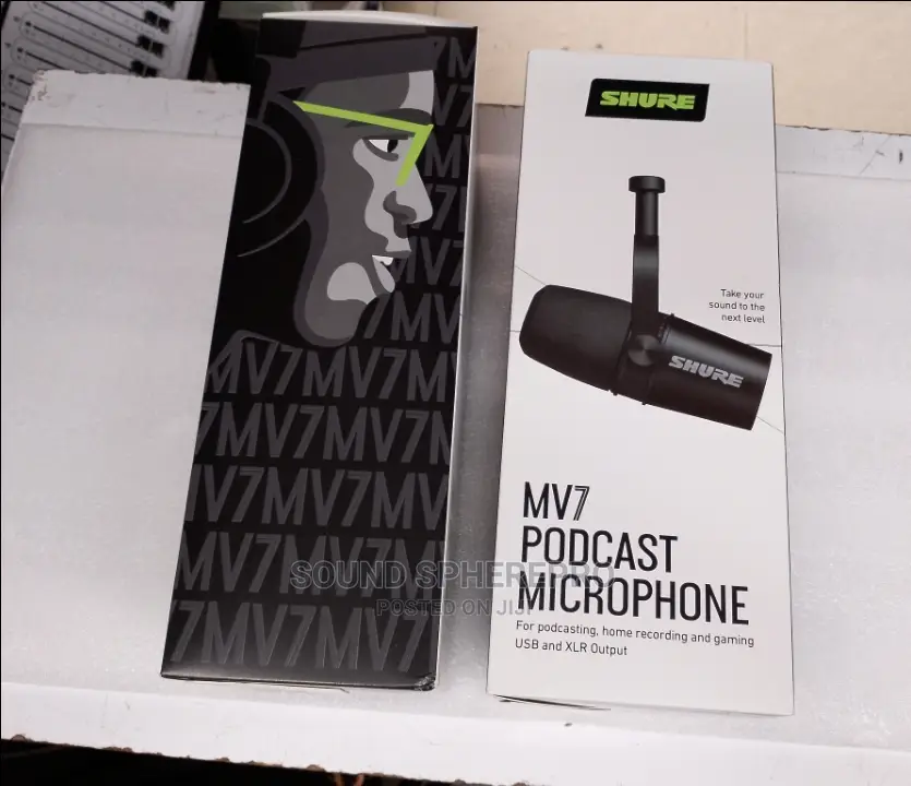 Shure MV7 USB Podcast Microphone