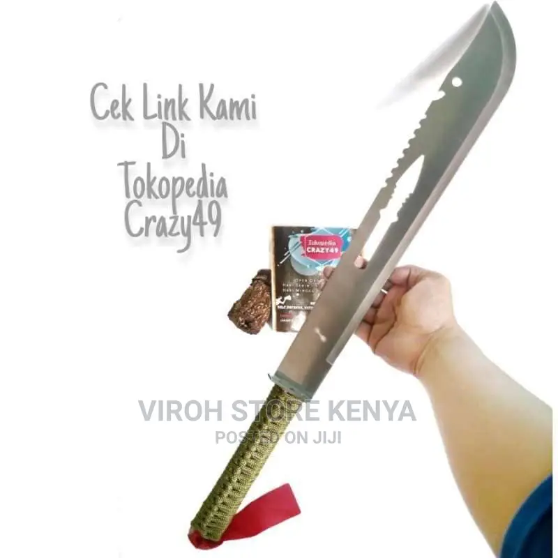 Pisauedang Sword Knife Big Panga Comes in Shealth