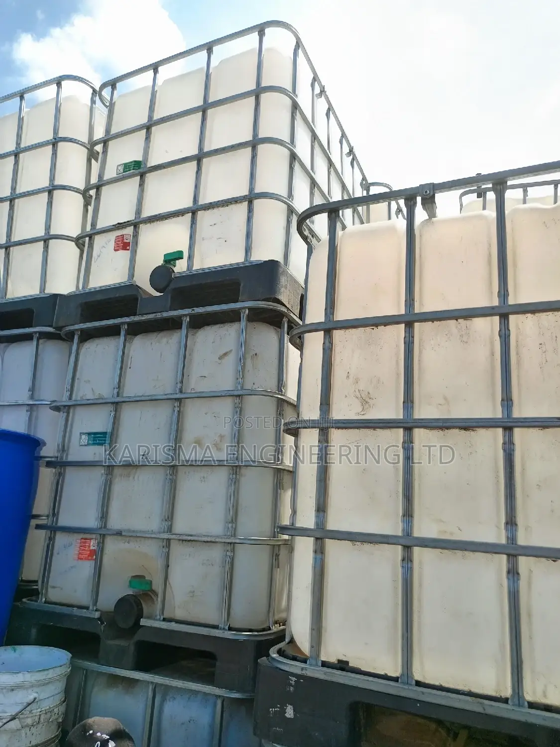 Steel Caged IBC Tanks