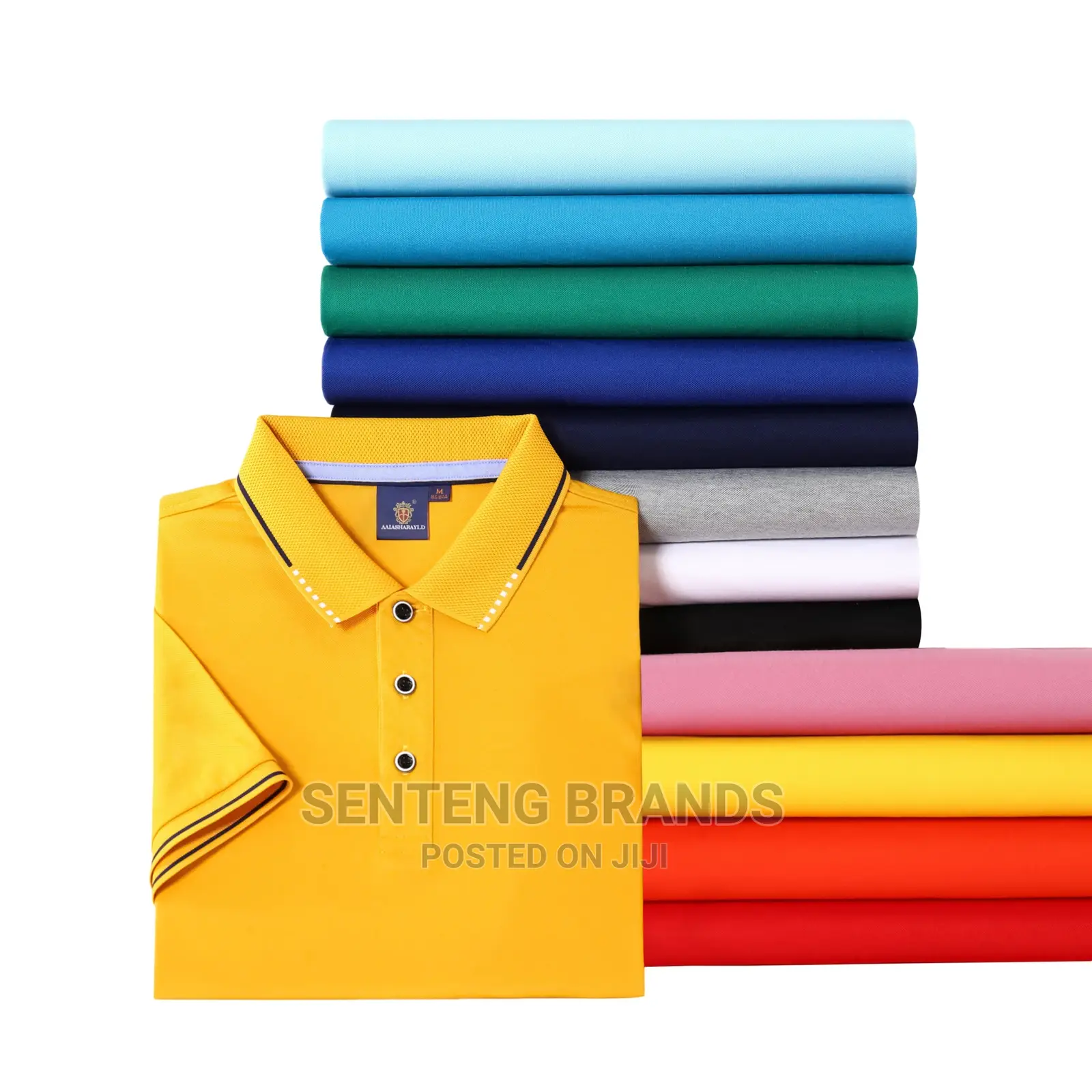 Plain Cotton Polo Tshirts