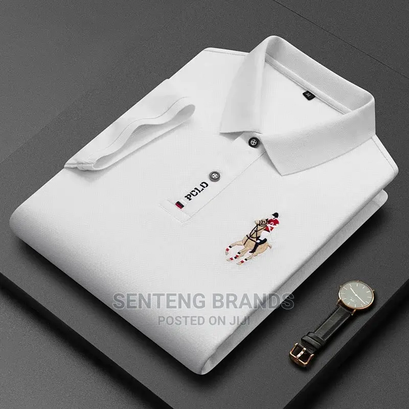 White Classy Polo Tshirts