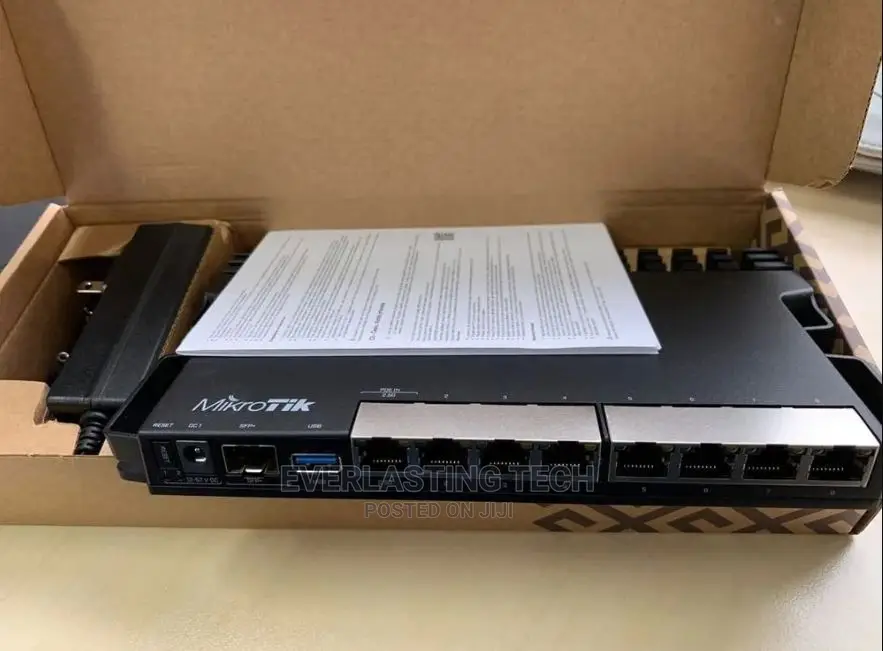 Mikrotik Rb5009ug+S+In Wired Router 2.5 Gigabit Ethernet Black