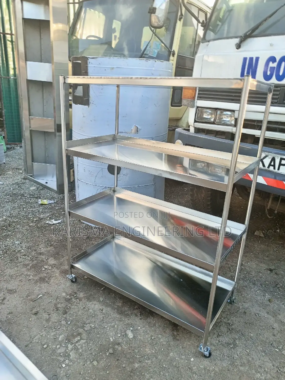 Stainless Steel Kitchen Rack, Storage Rack