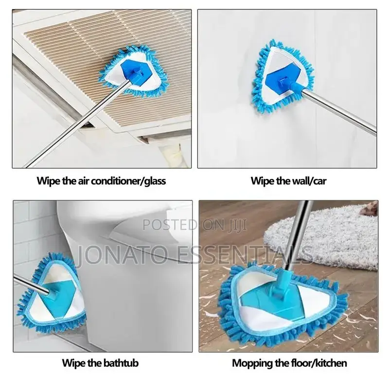 Expandable Triangular Wall Cleaning Mop