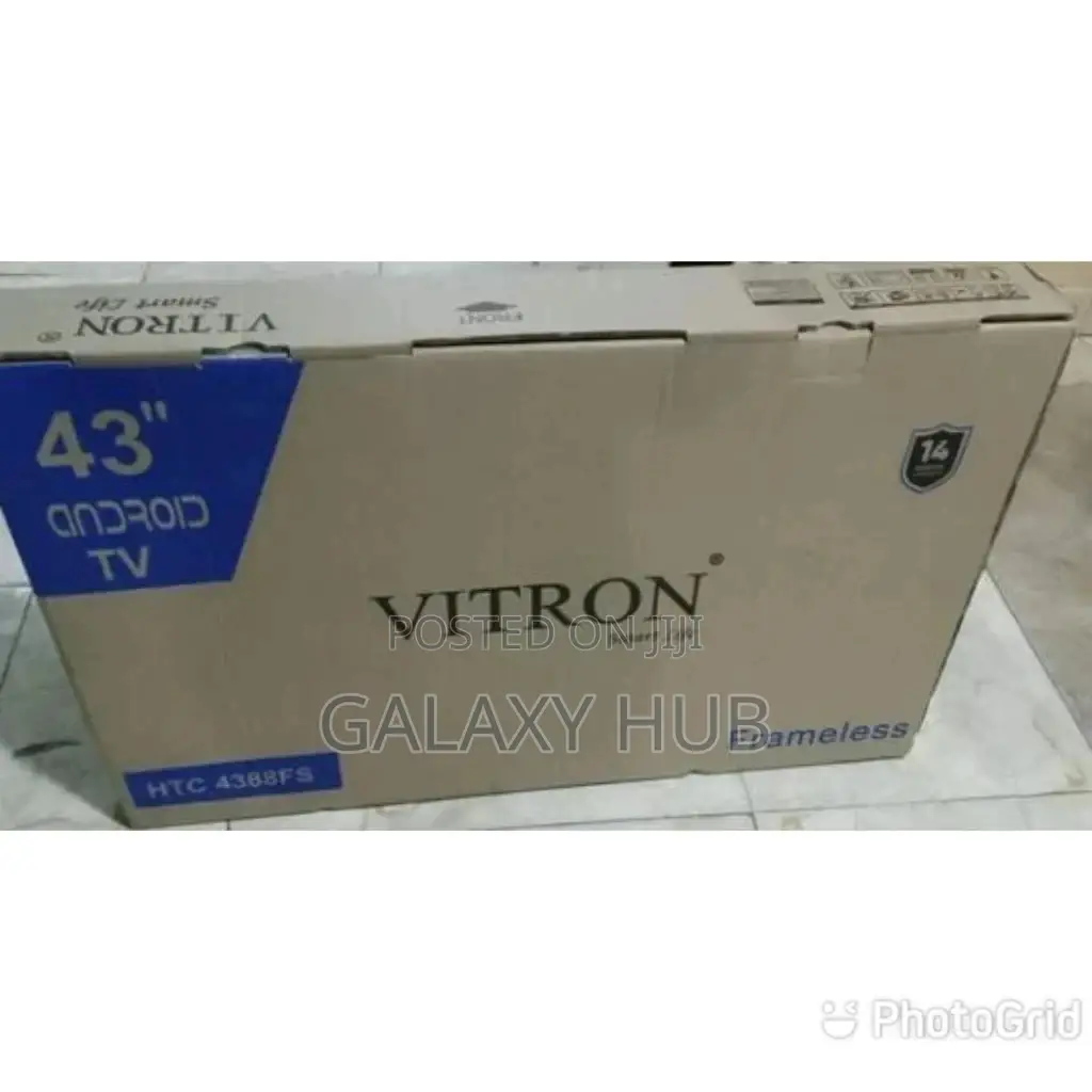 Vitron Smart Tv 43 Inches With Bluetooth