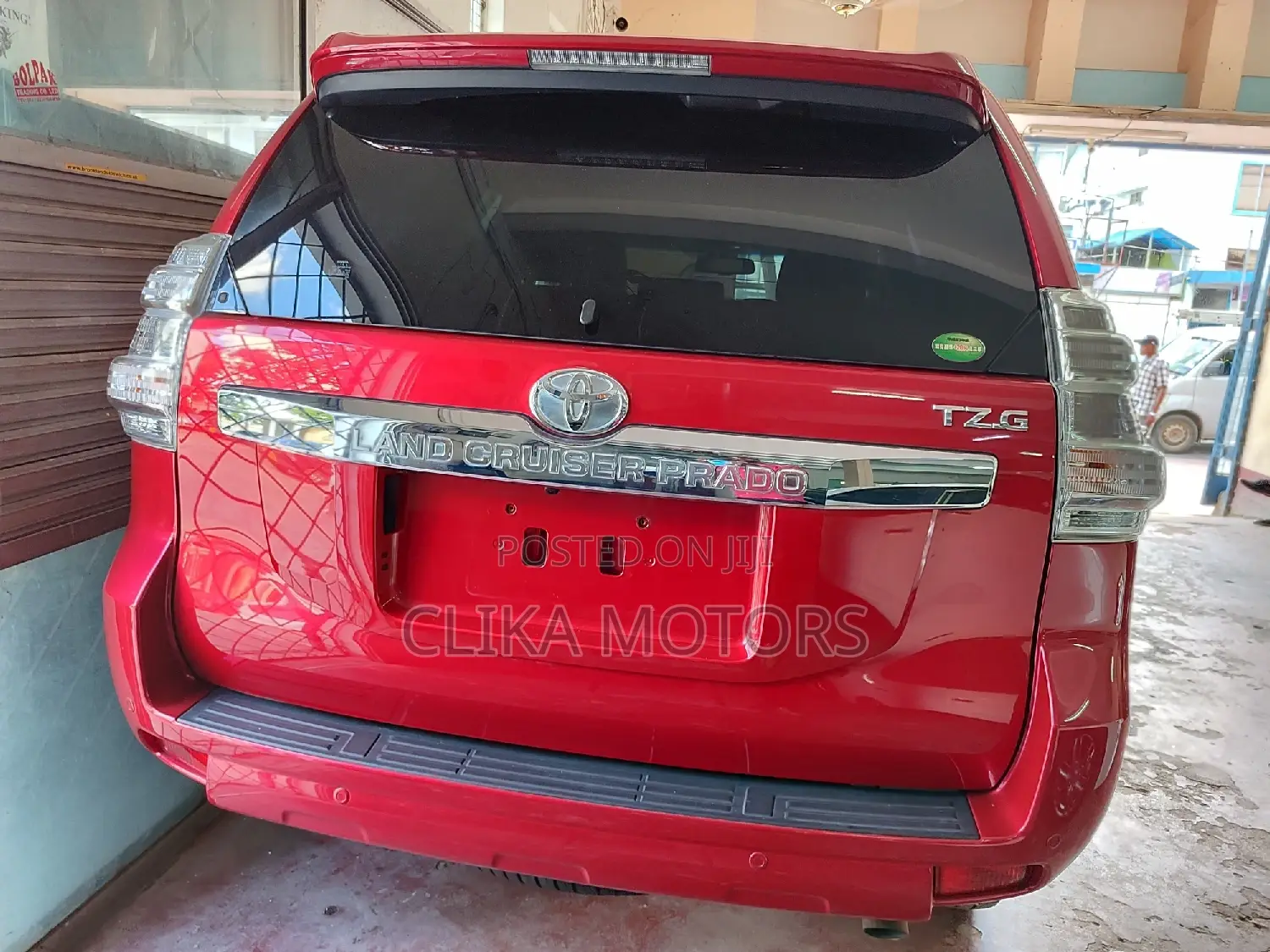 Toyota Land Cruiser Prado 2016 Red