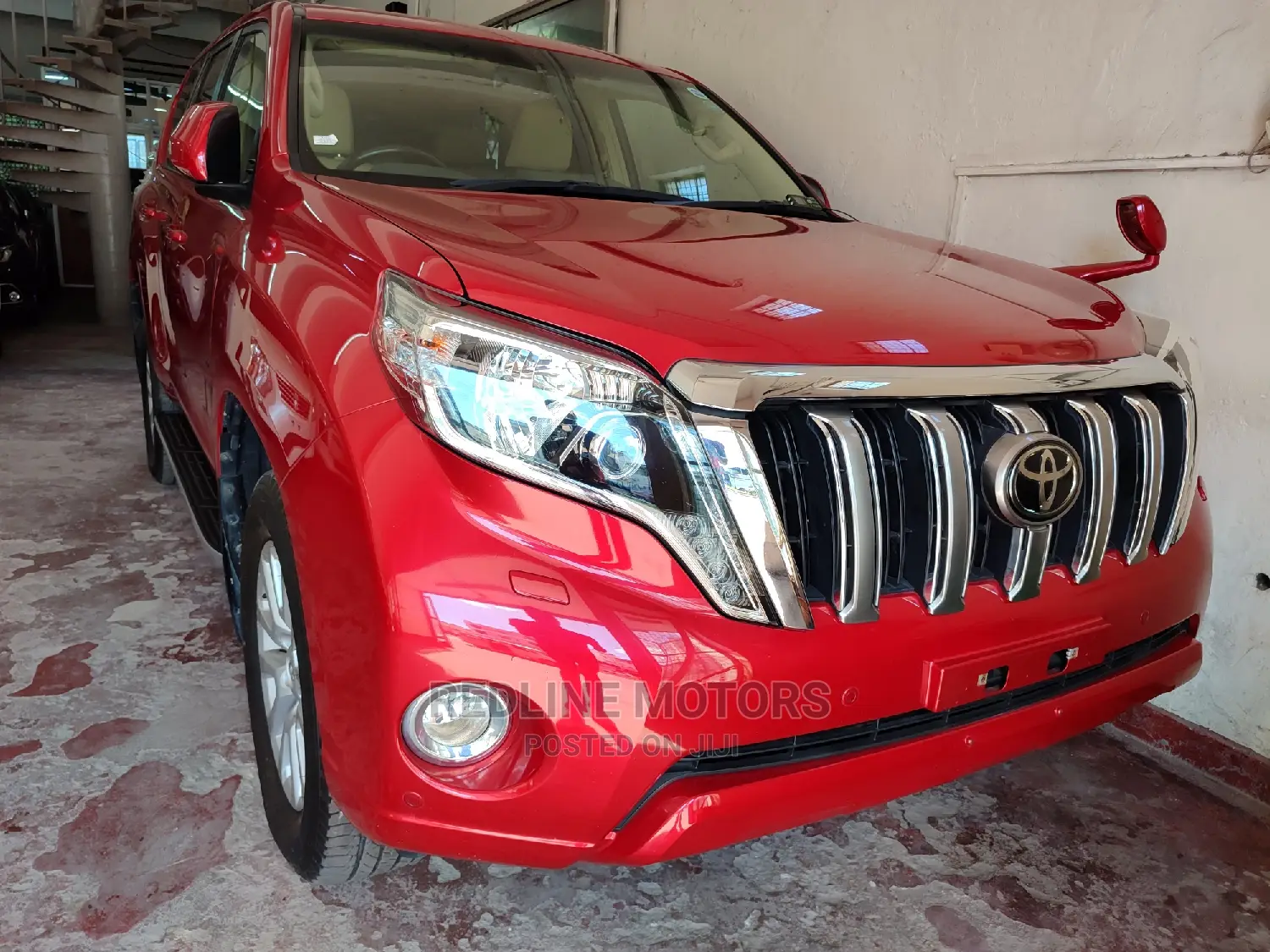Toyota Land Cruiser Prado 2016 Red