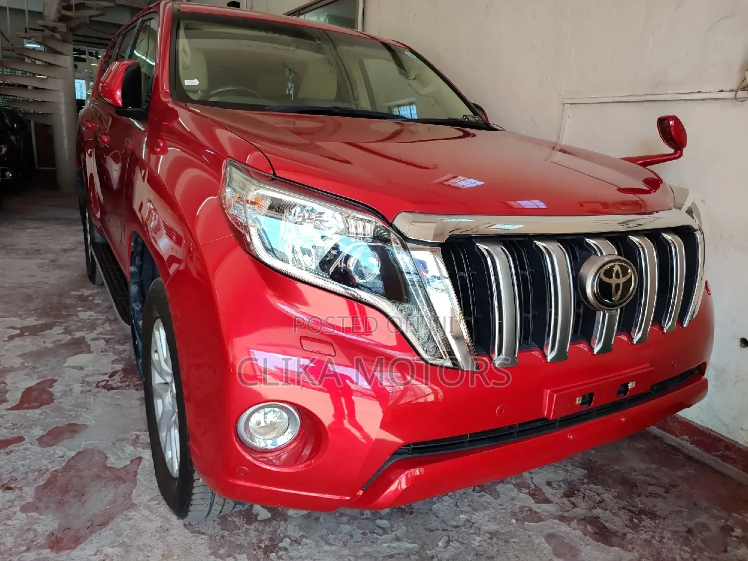 Toyota Land Cruiser Prado 2016 Red