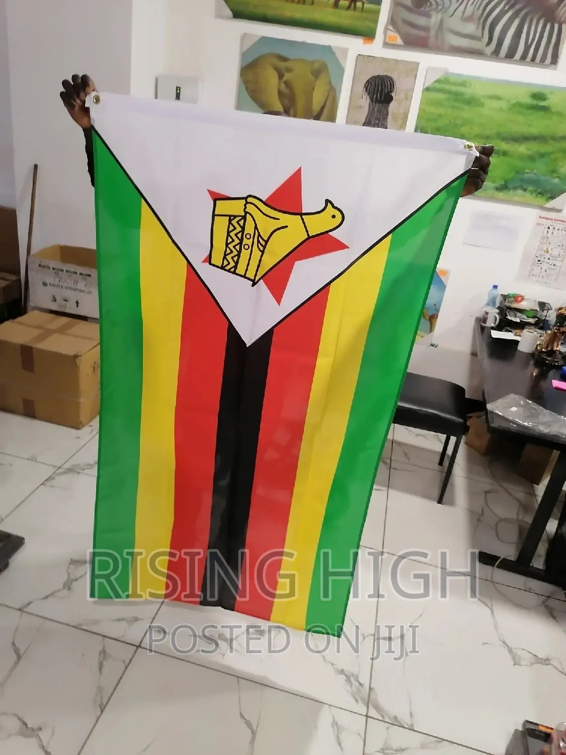 New Arrivals Zimbabwe Flags