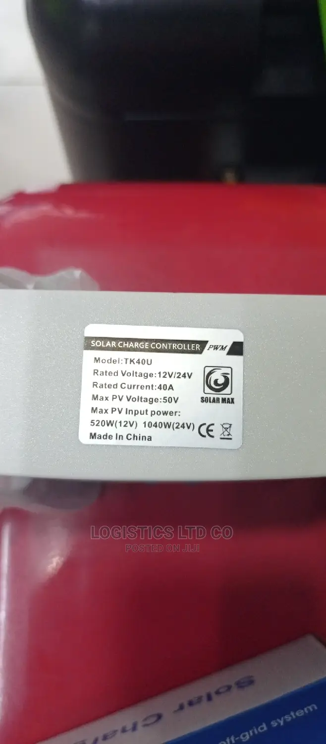 Solarmax Charger Controller 12v - 24v 40a