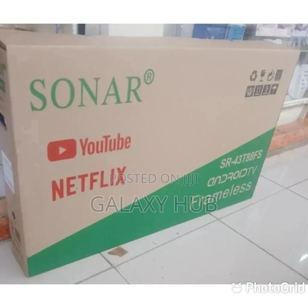 Sonar Sr43t88fs,43 Inch Smart Android Tv Inbuilt Decorder