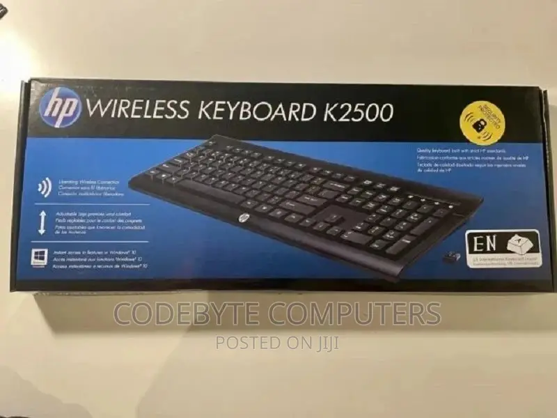 Hp Wireless Keyboard (English Arabic)