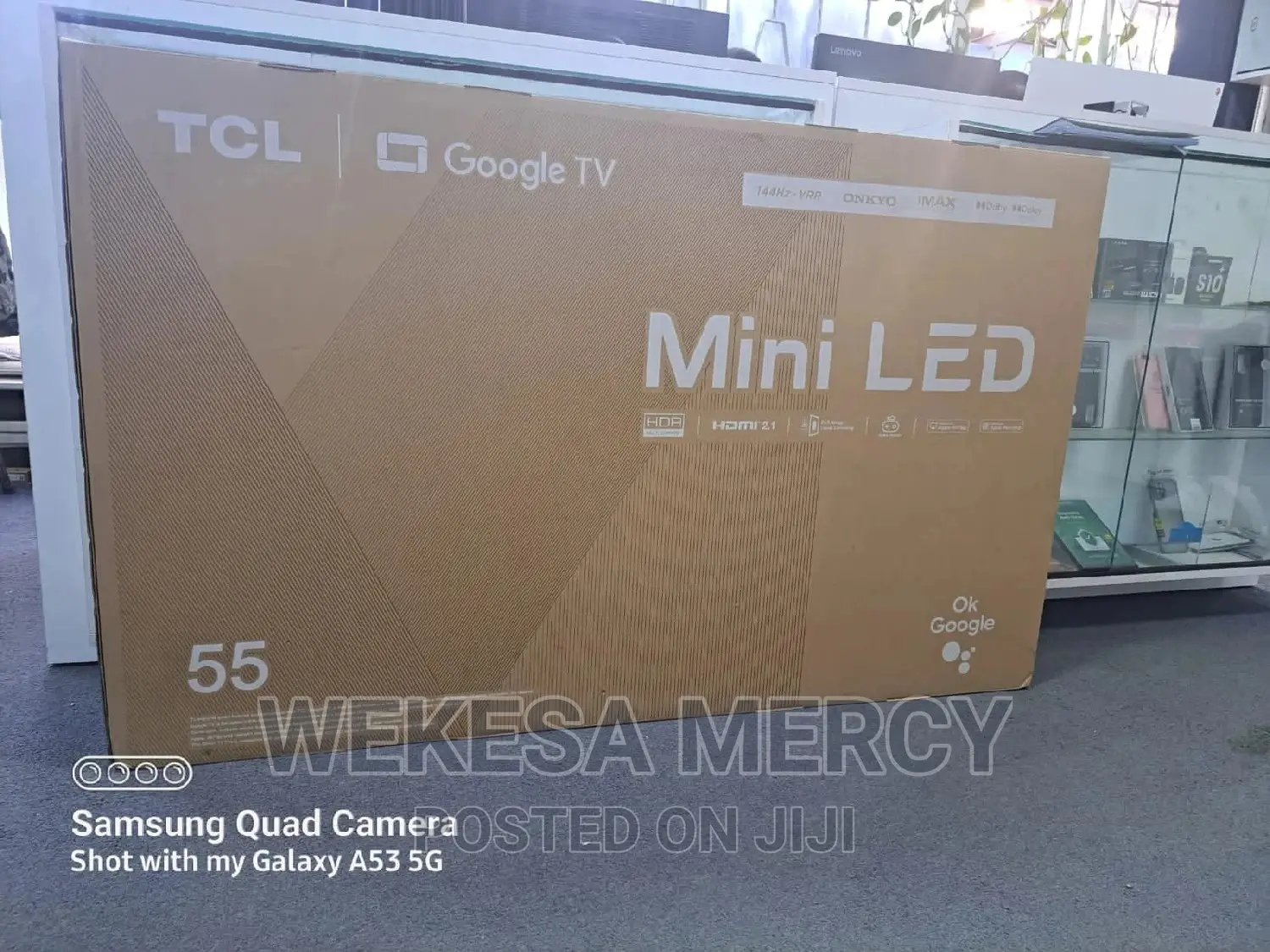 TCL 55C835 55′′ Inch Smart Mini-Led TV 144hz QLED