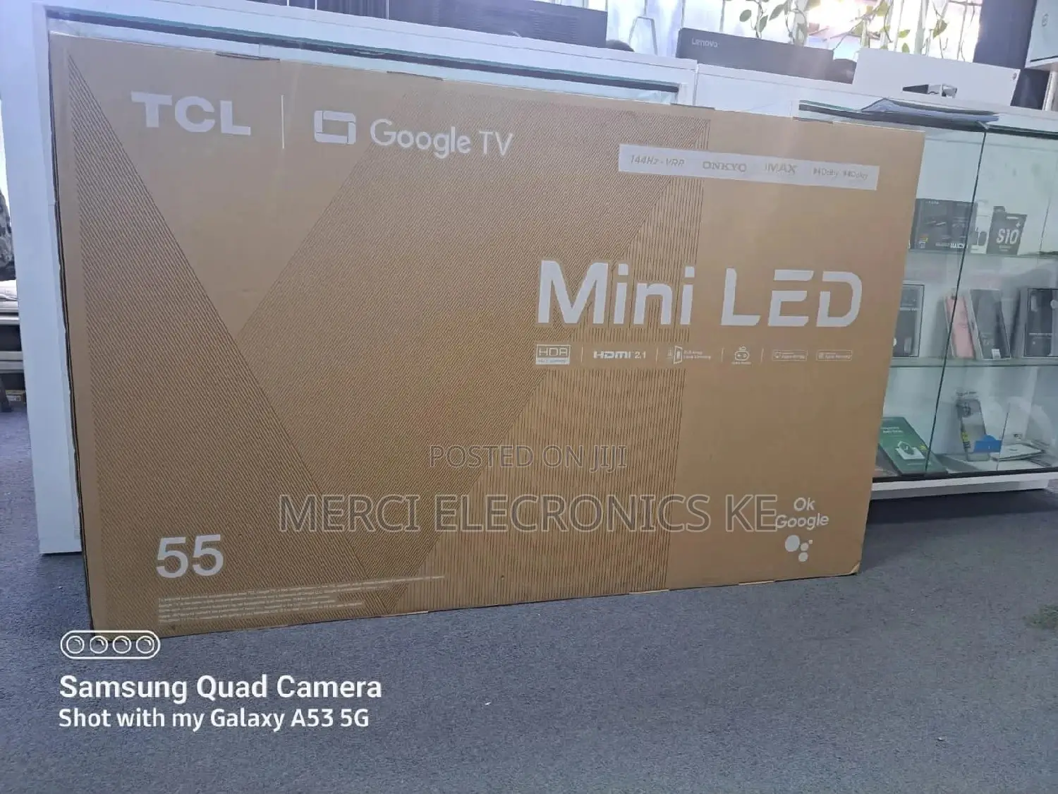 TCL 55C835 55′′ Inch Smart Mini-Led TV 144hz QLED