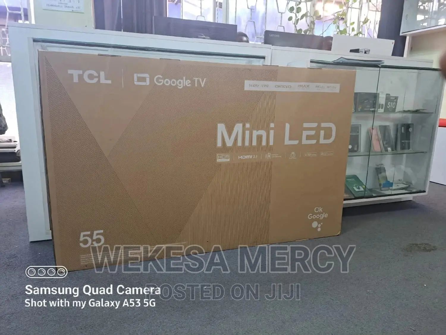TCL 55C835 55′′ Inch Smart Mini-Led TV 144hz QLED