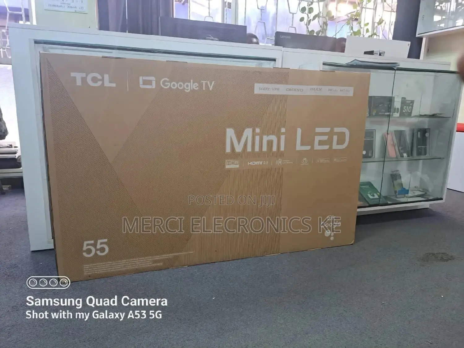 TCL 55C835 55′′ Inch Smart Mini-Led TV 144hz QLED