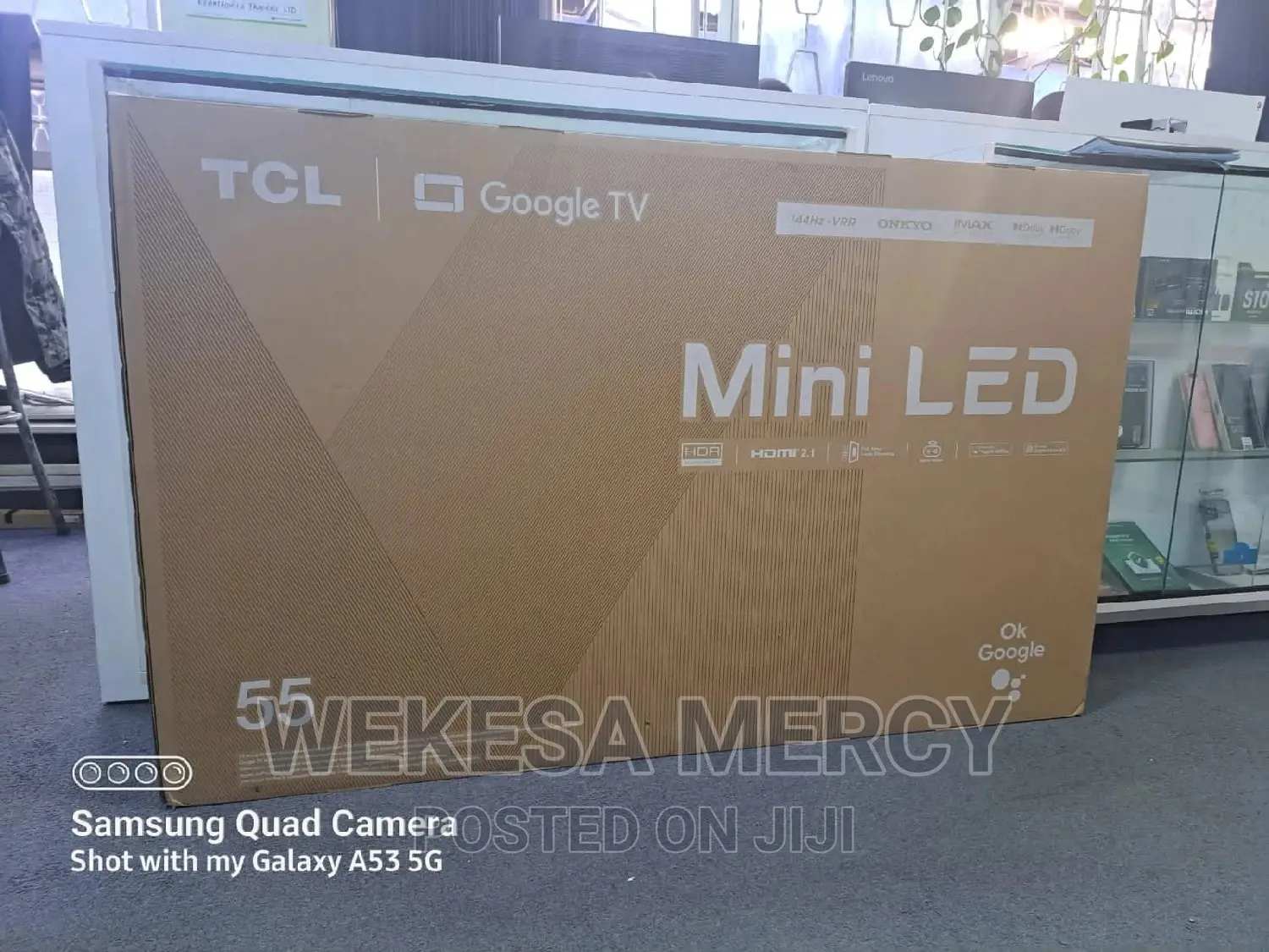 TCL 55C835 55′′ Inch Smart Mini-Led TV 144hz QLED