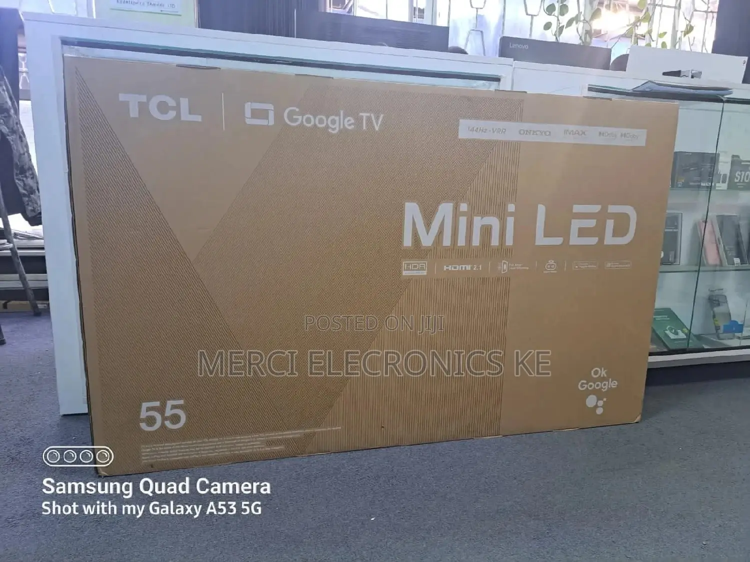 TCL 55C835 55′′ Inch Smart Mini-Led TV 144hz QLED